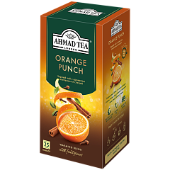 2934 Чай Апельсиновый Пунш с ароматом апельсина и специй, р/п  с ярлыком 25х1,8г в фольге